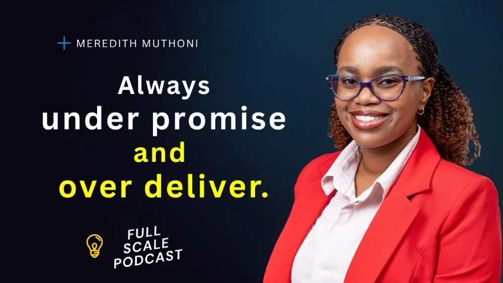 Episode 24 Guest Episode Meredith Muthoni - Corporate Finance and Strategy Leader